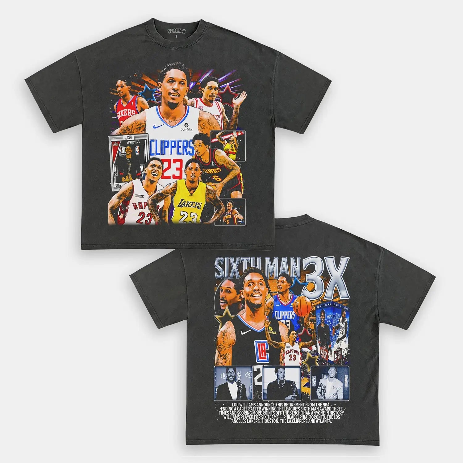 LOU WILLIAMS TEE - DS