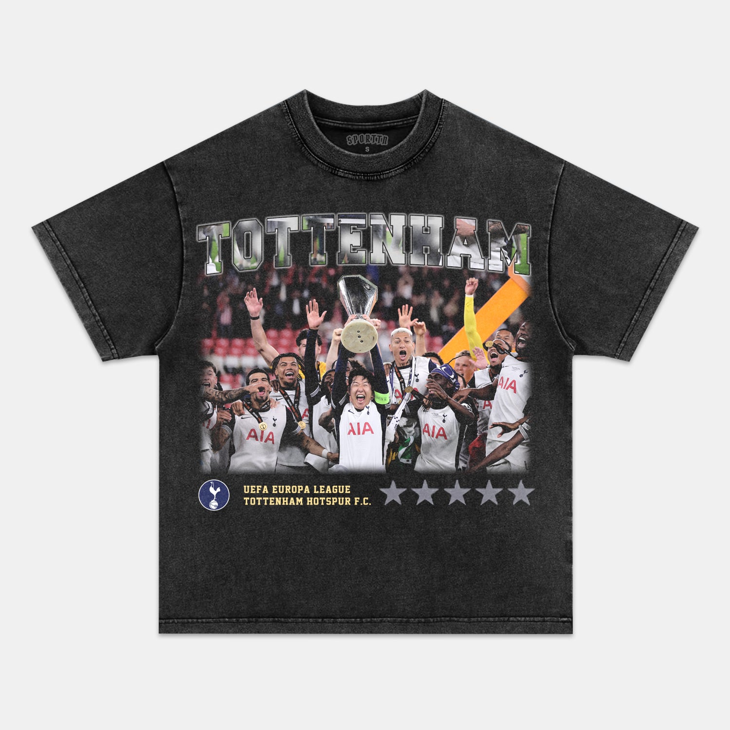 TOTTENHAM WIN THE EUROPA LEAGUE  V4 TEE