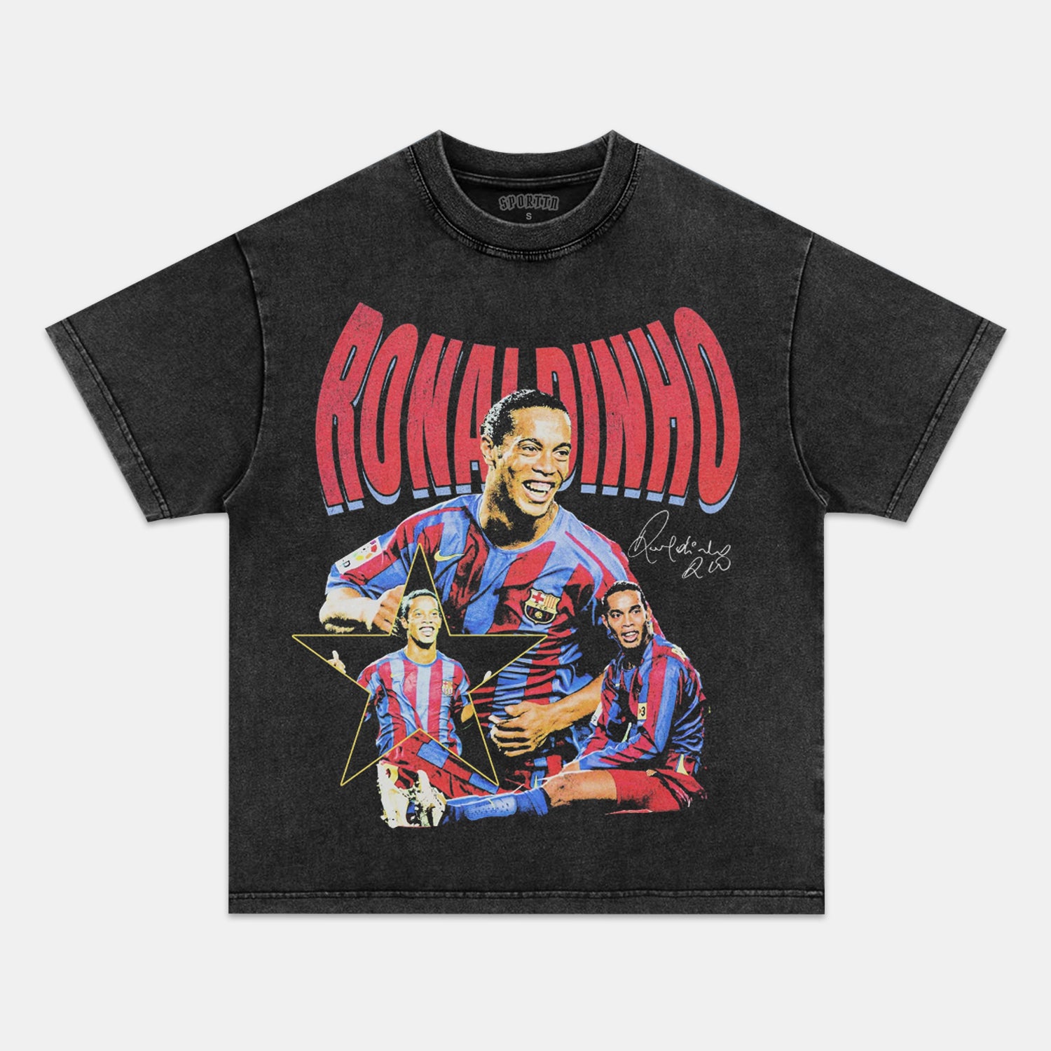 RONALDINHO BARCA TEE