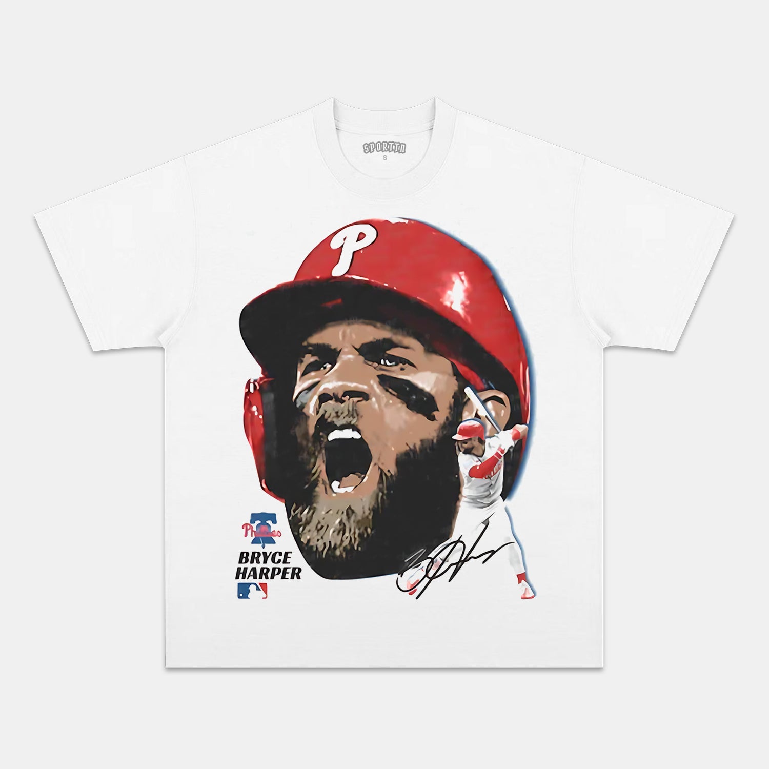BIG FACE BRYCE HARPER TEE