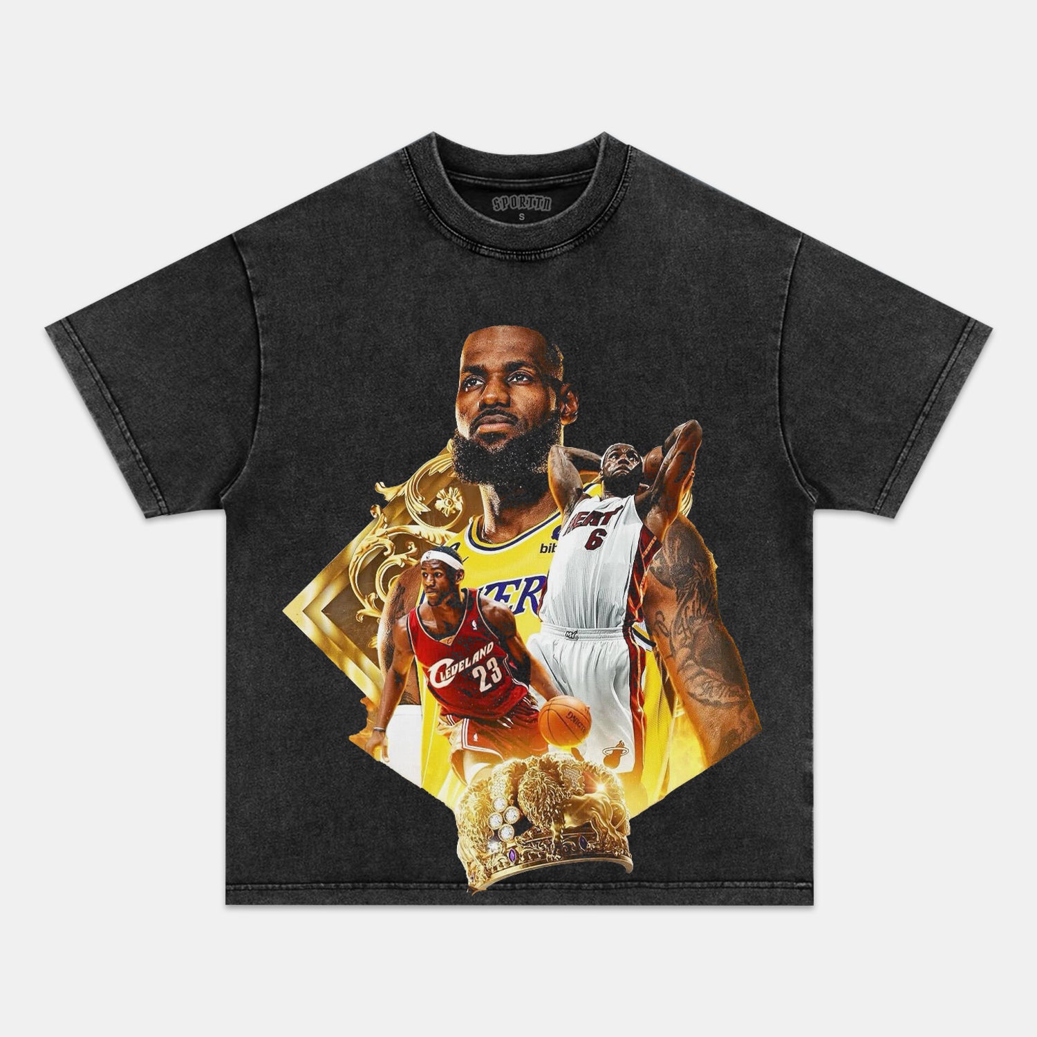 LEBRON JAMES VINTAGE TEE