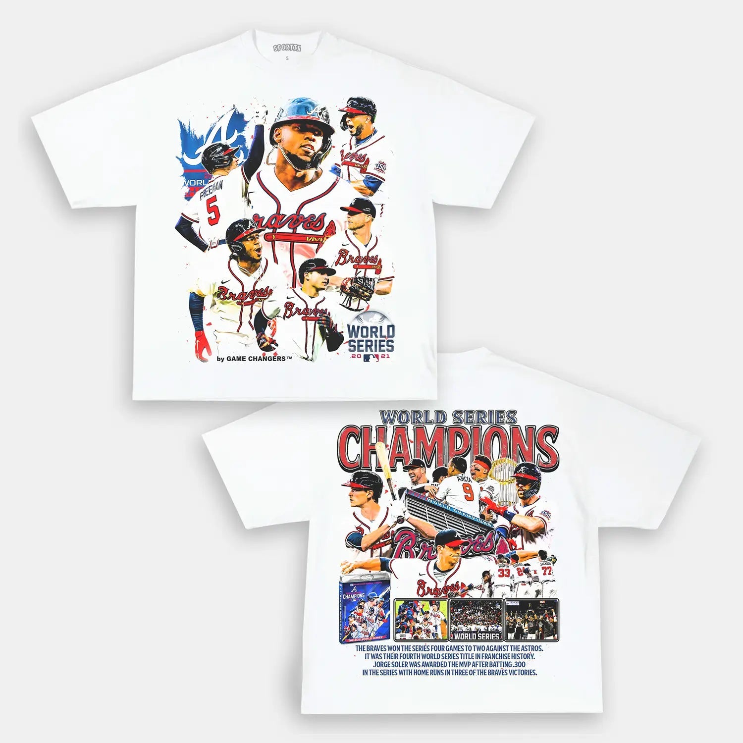 2021 WORLD SERIES CHAMPS - BRAVES TEE - DS