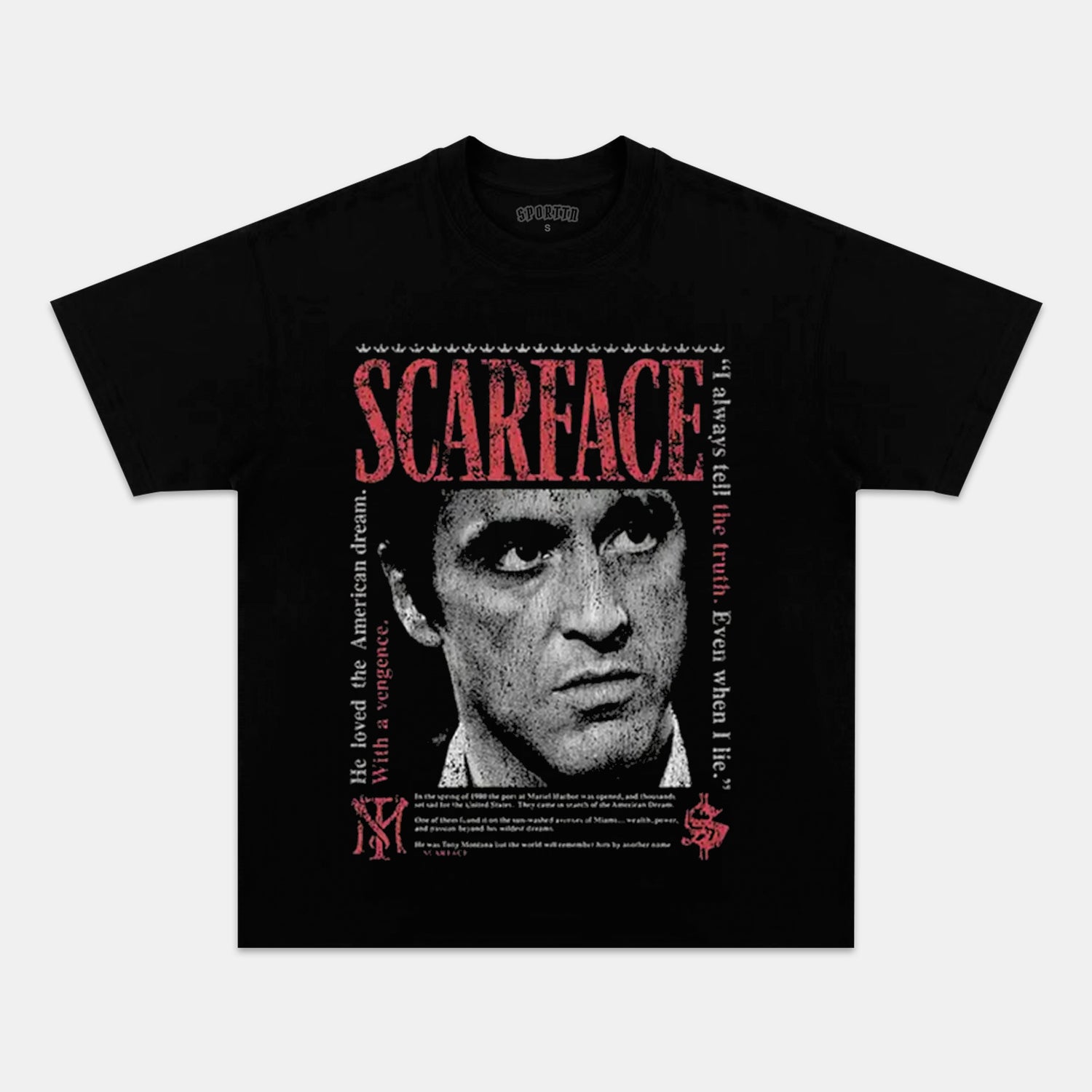 SCARFACE 3.3 TEE