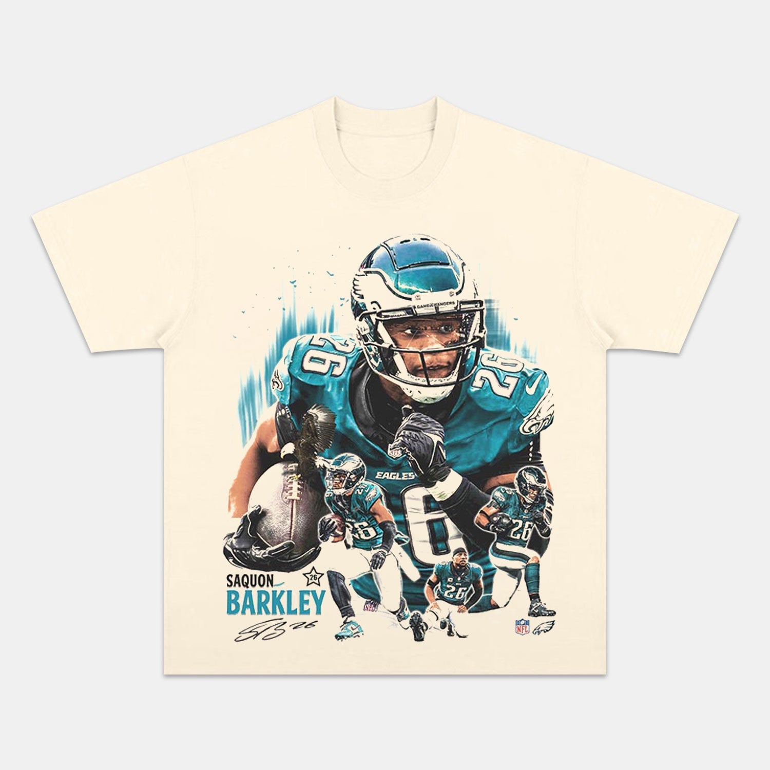 SAQUON BARKLEY EAGLES TEE